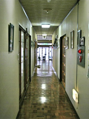 以前の廊下