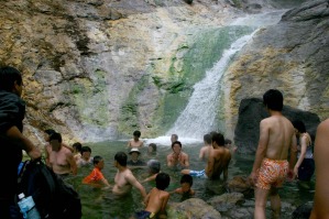 カムイワッカ湯の滝15