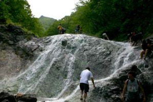 カムイワッカ湯の滝7